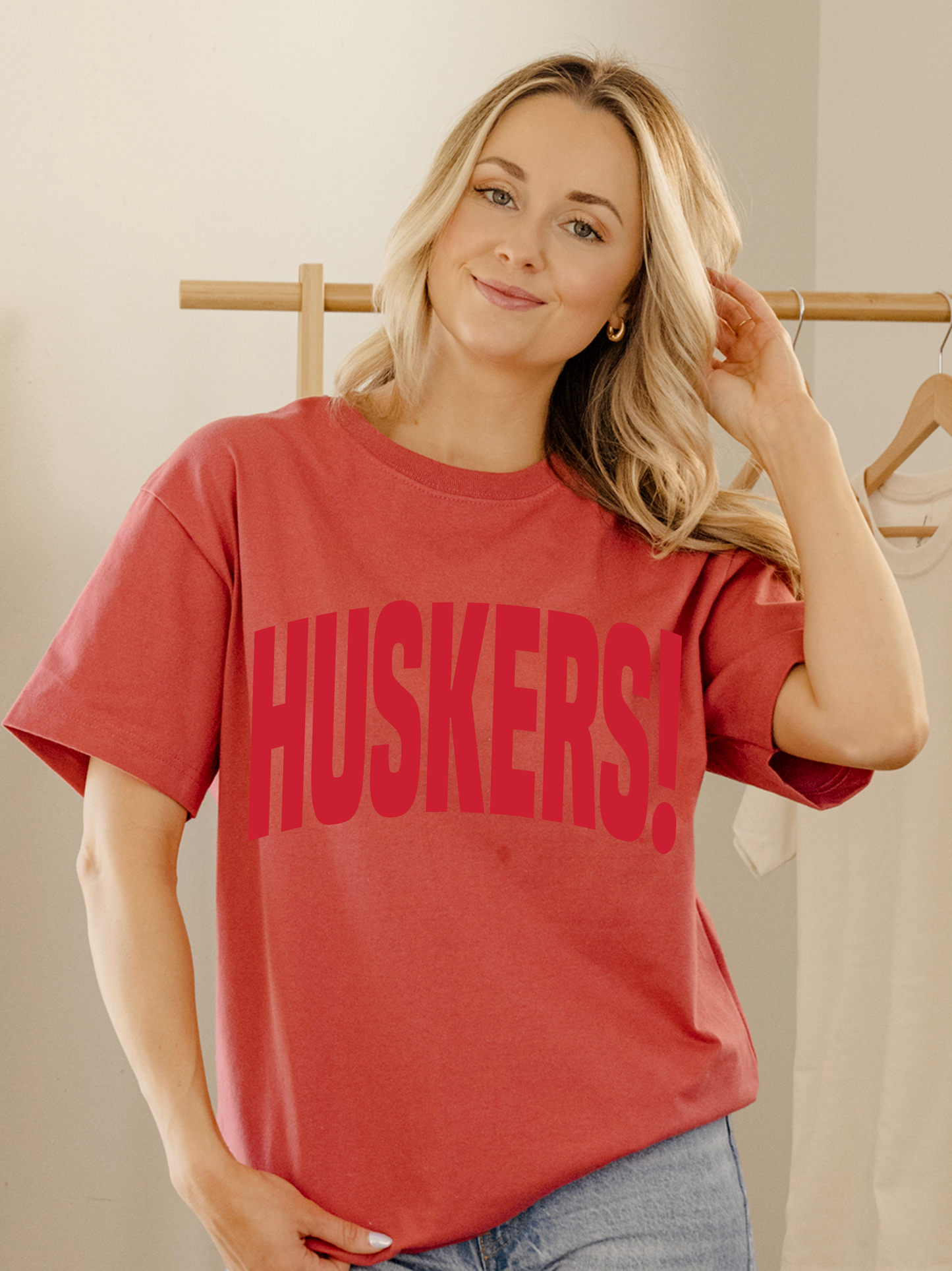 Nebraska Huskers Heavyweight Tee