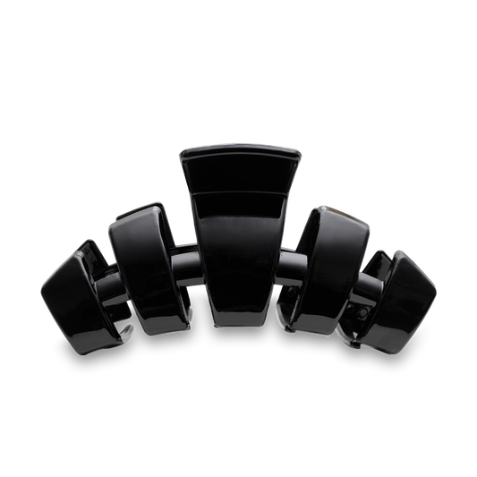 TELETIES Classic Clip Large Jet Black