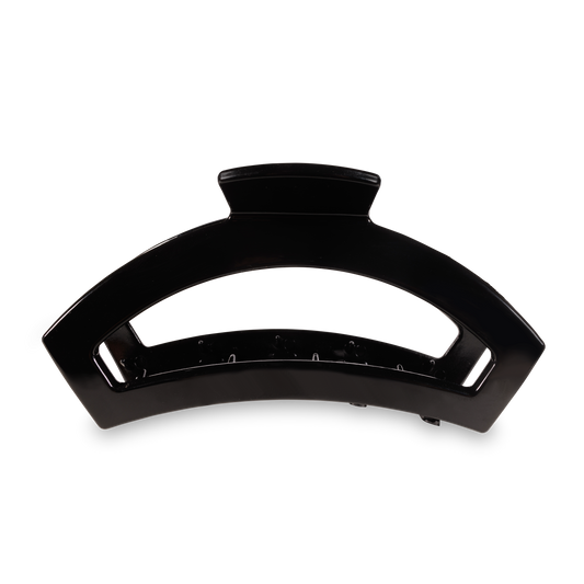 TELETIES Open Clip Large Jet Black