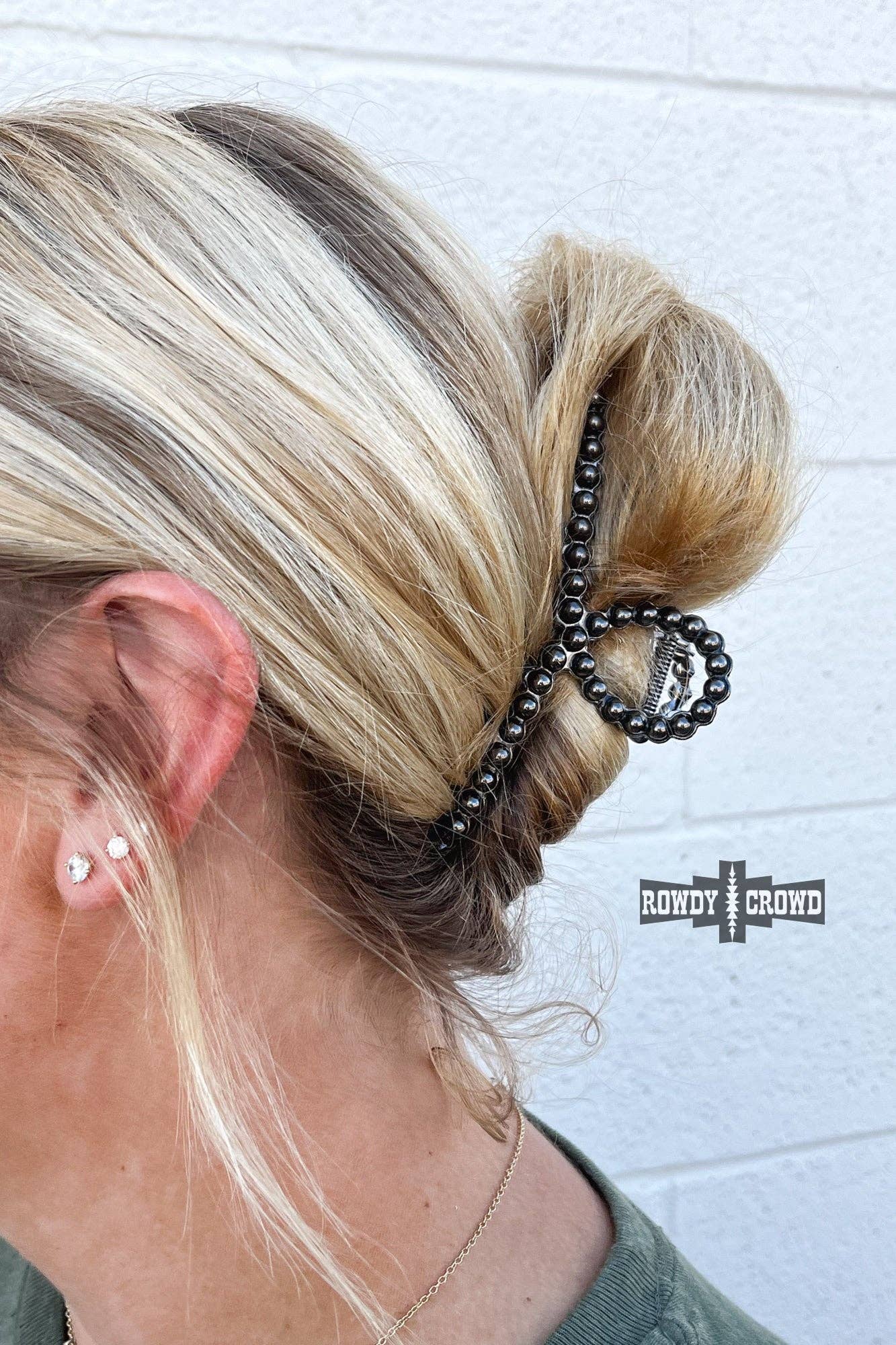 Rowdy Crowd Clothing - Pearl Hair Clip