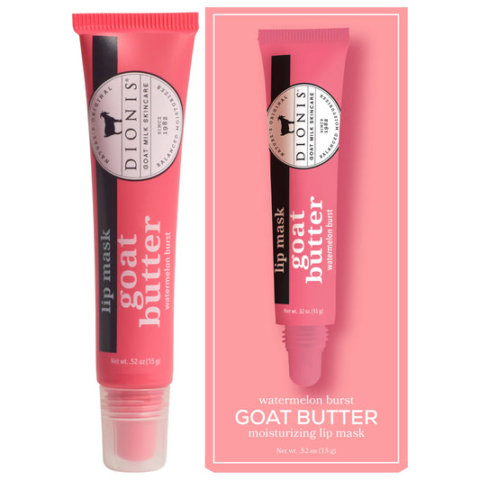 Dionis Goat Milk Skincare - Dionis Watermelon Burst Goat Butter Lip Mask, .52 oz.