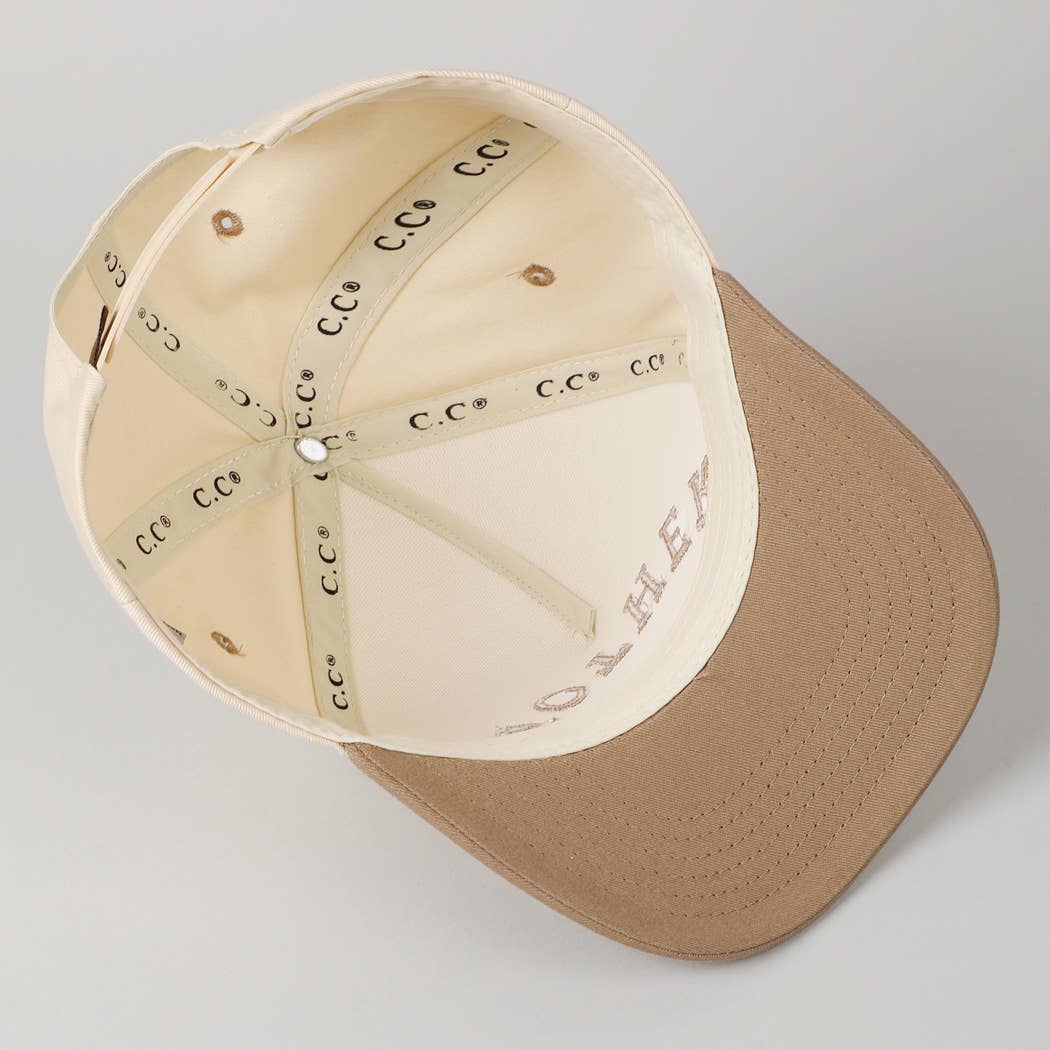 Fashion City - MOTHER Upside Down Lettering Embroidery Cap
