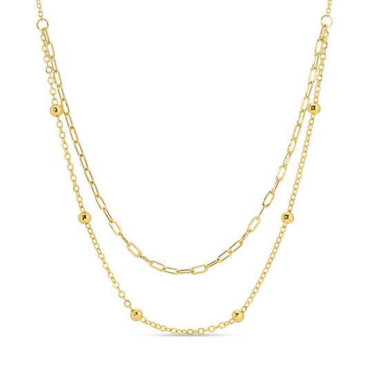 Splendid Iris Double Appeal Necklace