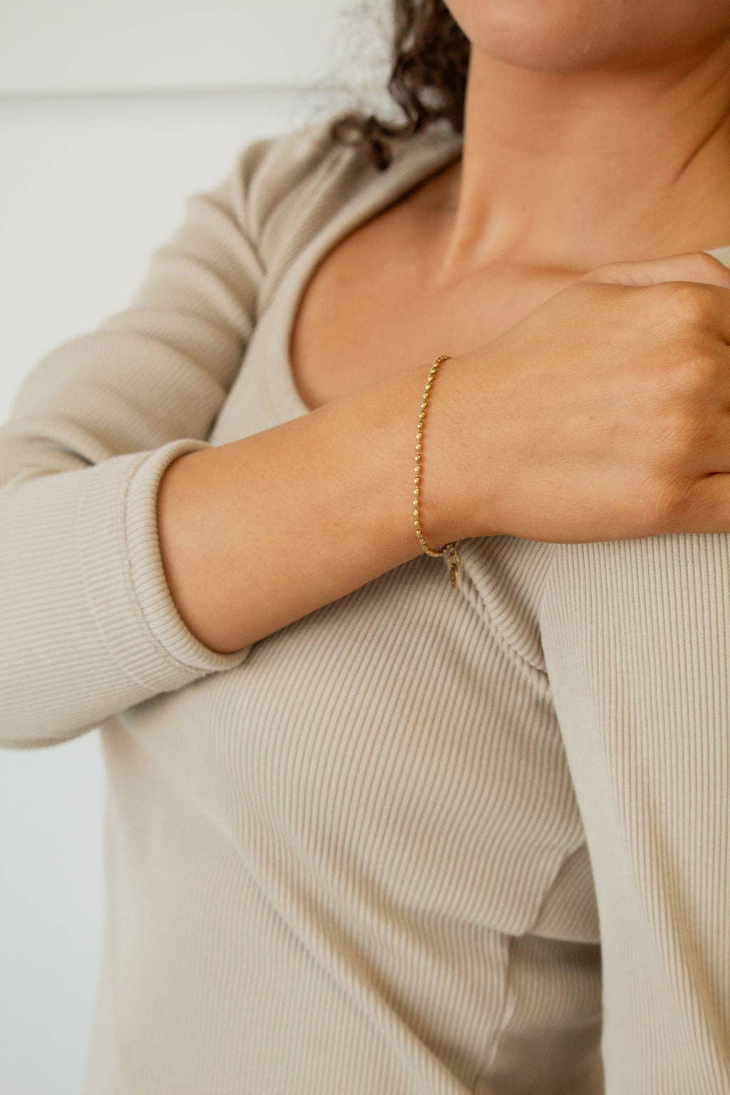 Shop Andi - Oval Beaded Bracelet