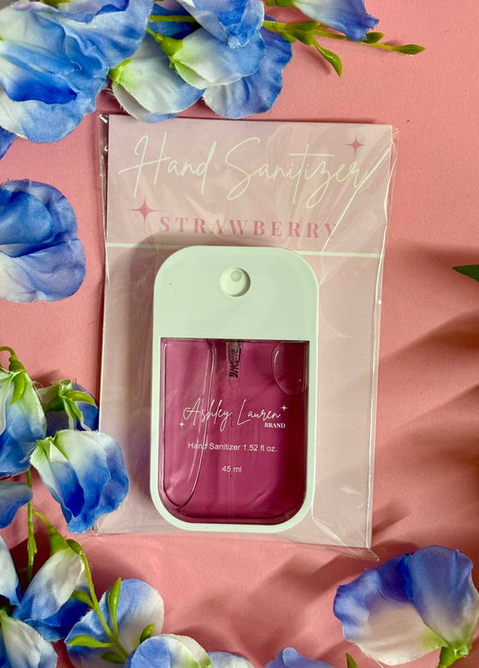 Packaged Strawberry Hand Sanitizer