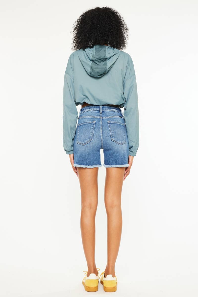 KanCan Medium Wash Shorts