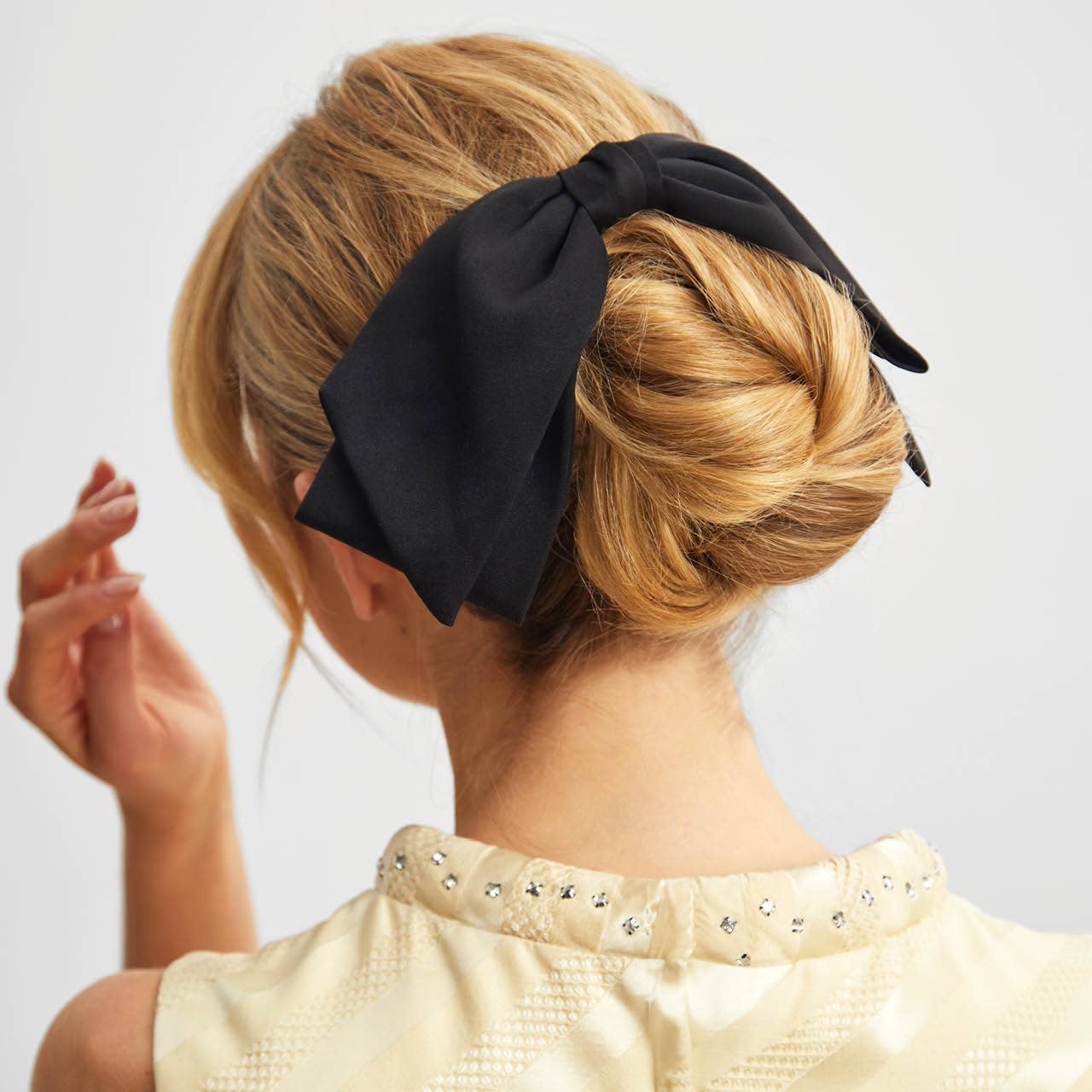 KITSCH Fabric Bow Hair Clip