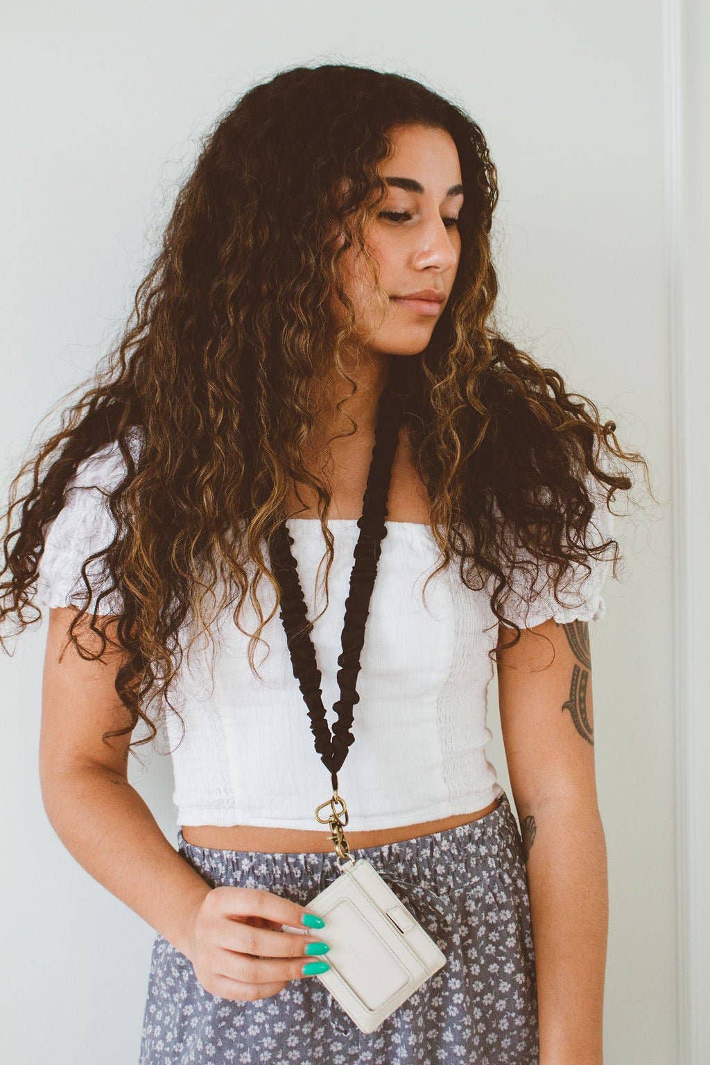Shop Andi - Black Luxe Lanyard