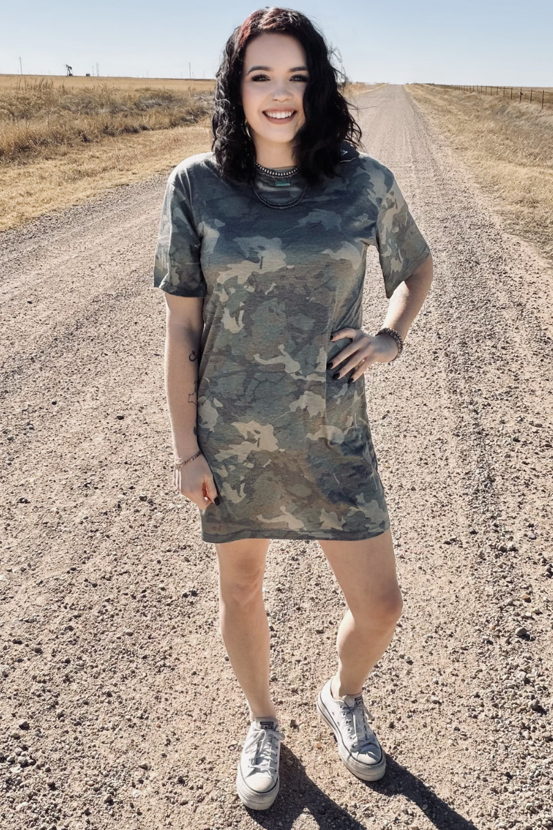Sterling Kreek - Camo Kreek T-Shirt Dress