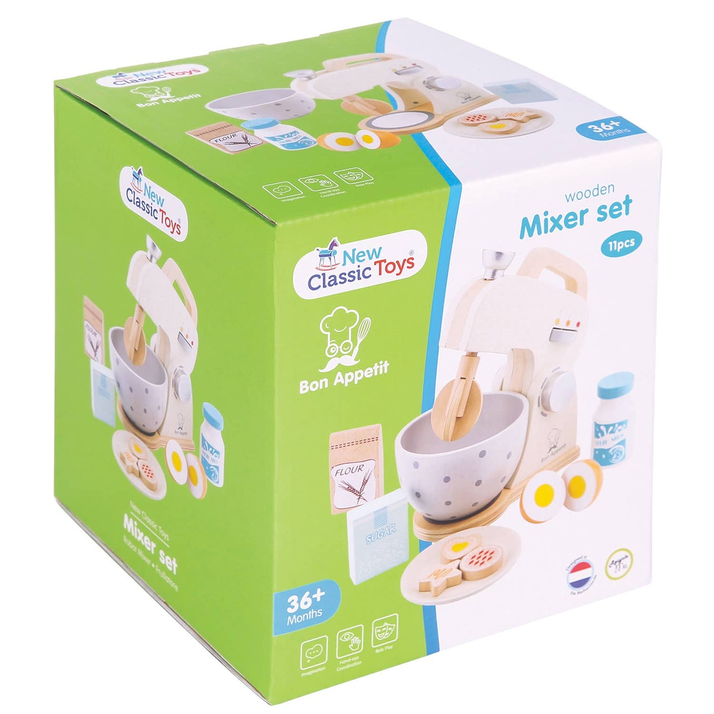 New Classic Toys-White Mixer Set