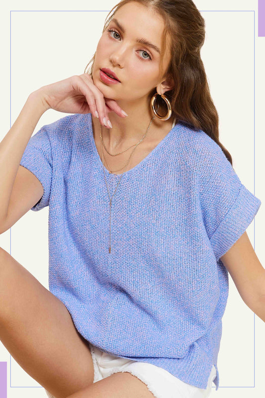 Loose Fit Lightweight Pullover Sweater
