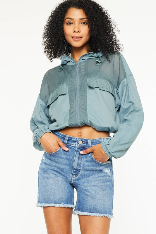 KanCan Medium Wash Shorts