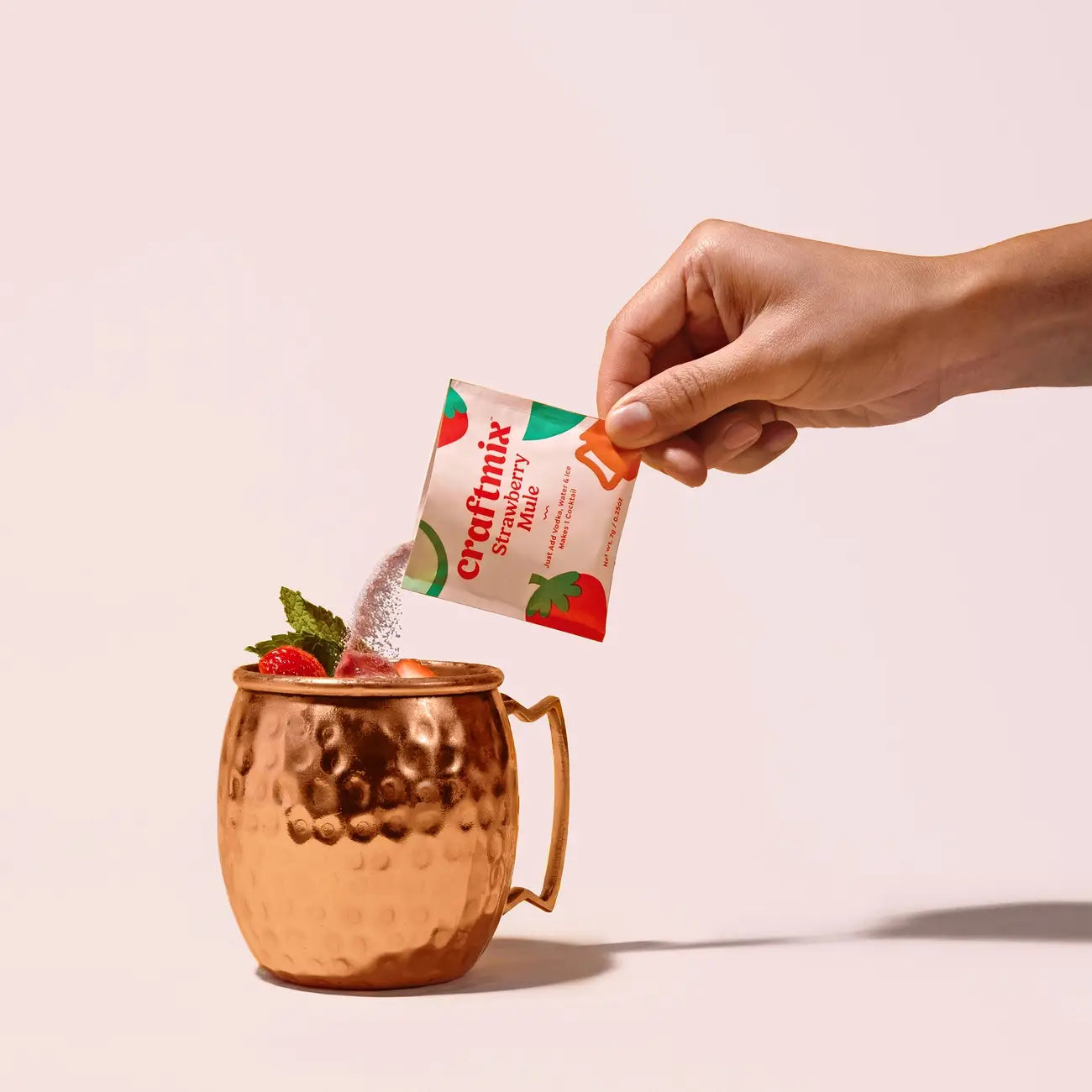 Craftmix - Strawberry Mule Cocktail / Mocktail Mixer