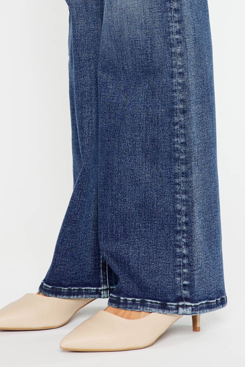 KanCan High Rise Wide Flare Jean