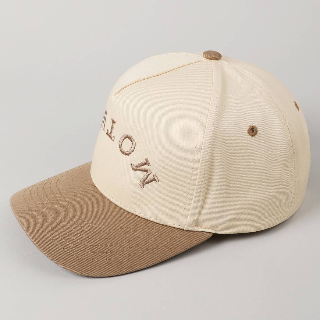 Fashion City - MOTHER Upside Down Lettering Embroidery Cap