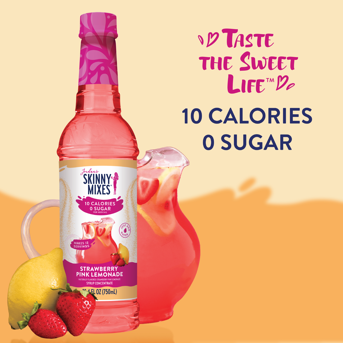 Pink Lemonade Syrup Skinny Mix