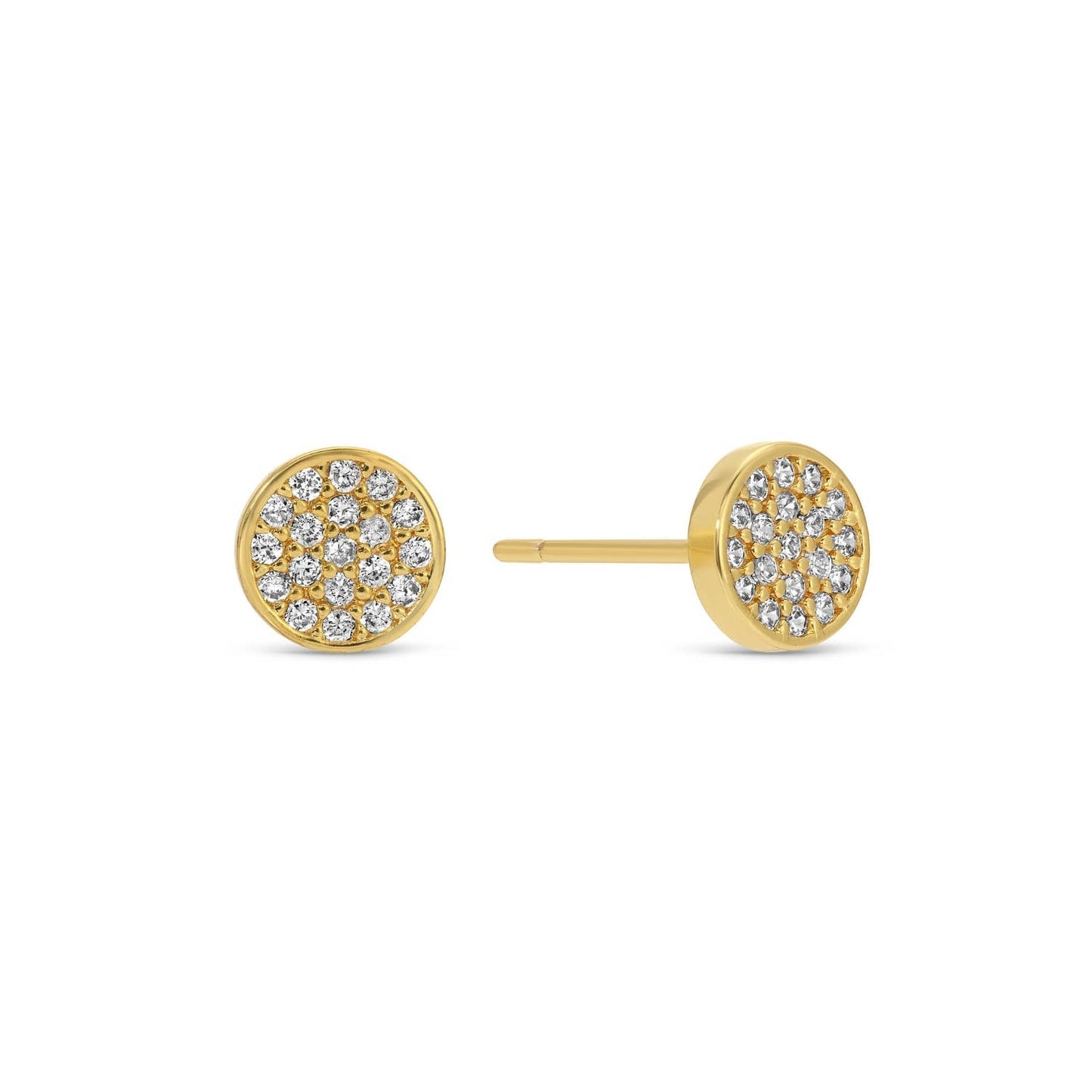 Splendid Iris Pave Velvet Stud Set