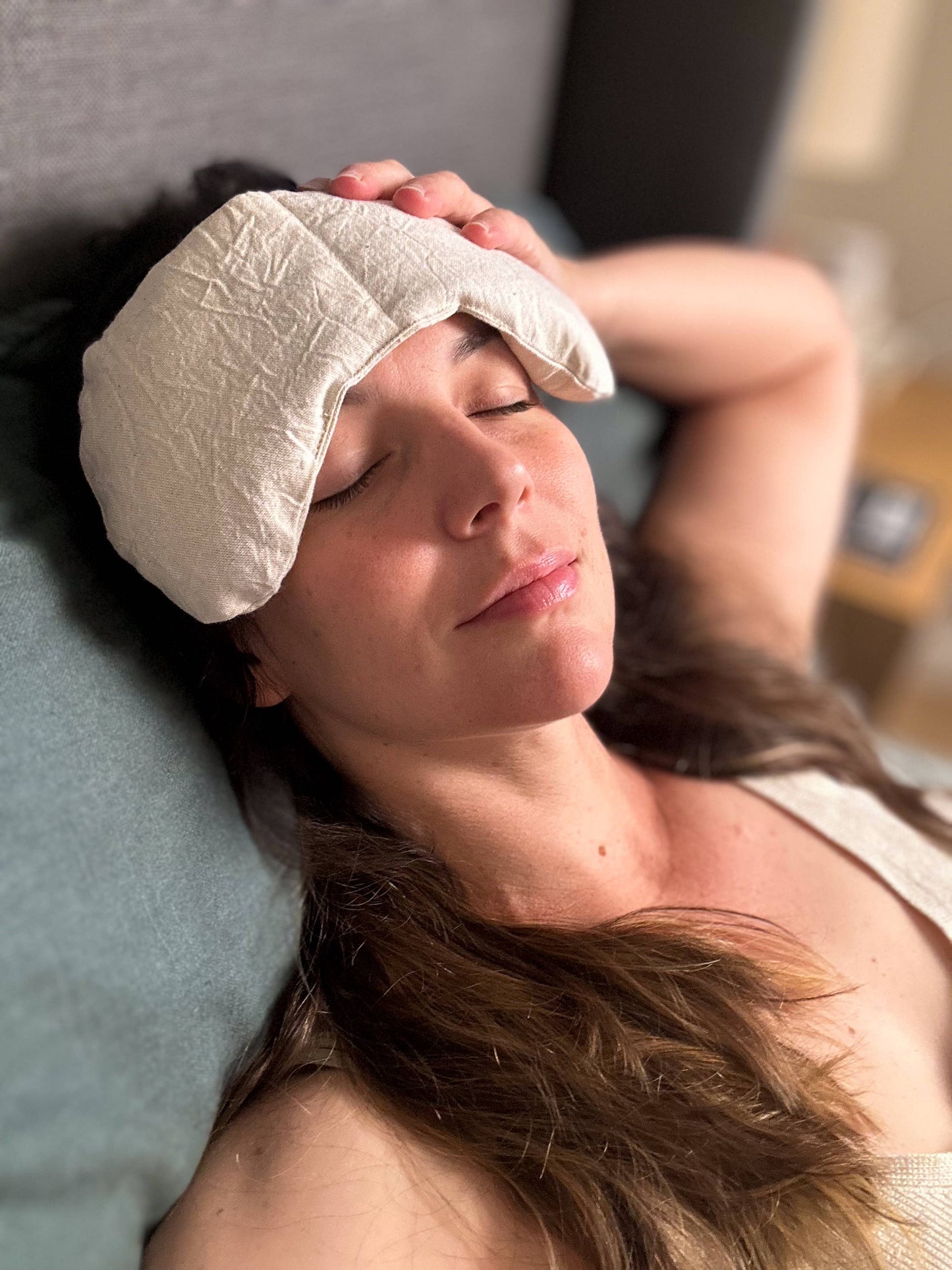 Eye Mask-Spa Eye Pillow, Weighted