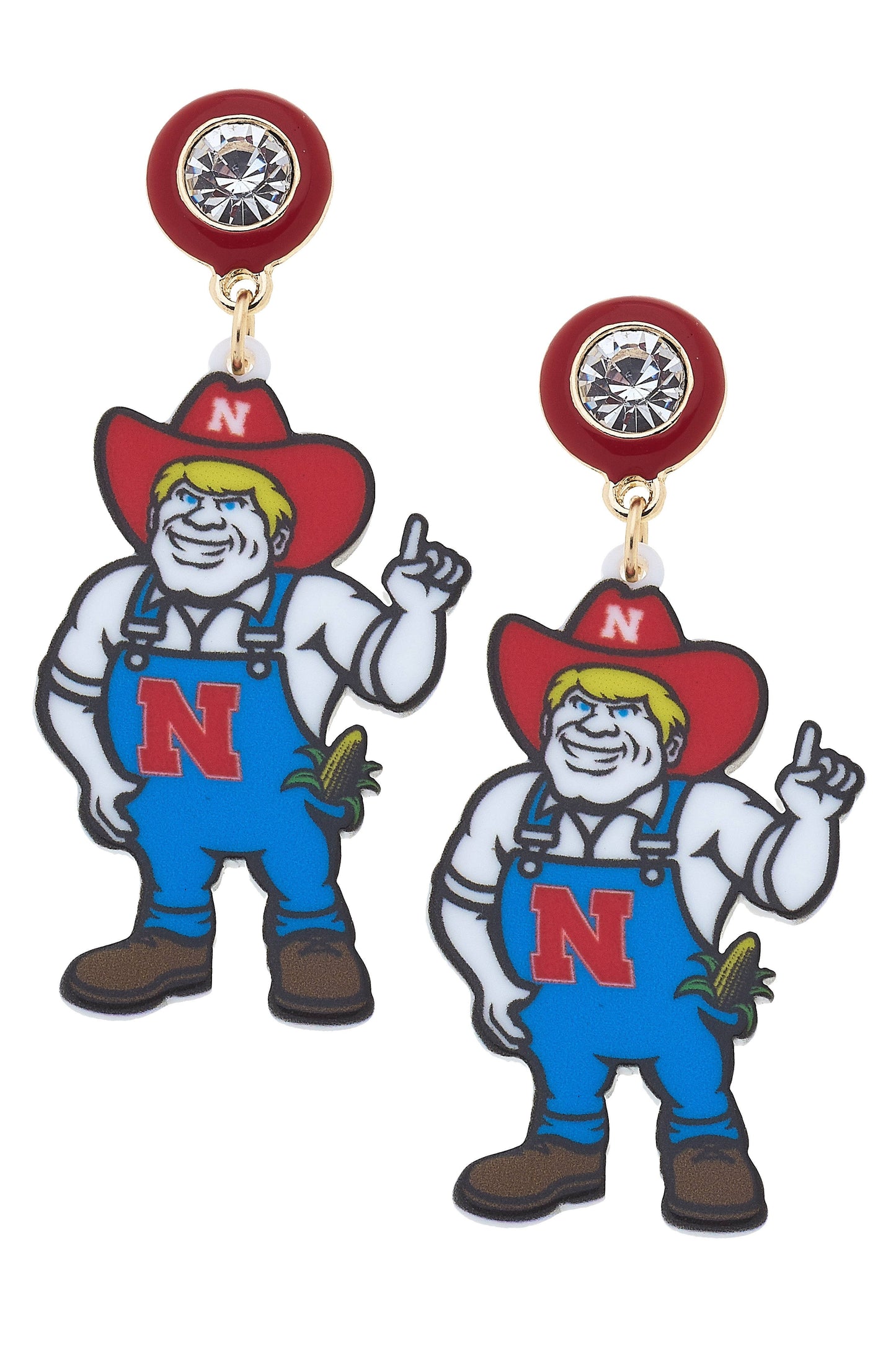 Nebraska Herbie Earrings
