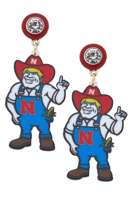 Nebraska Herbie Earrings