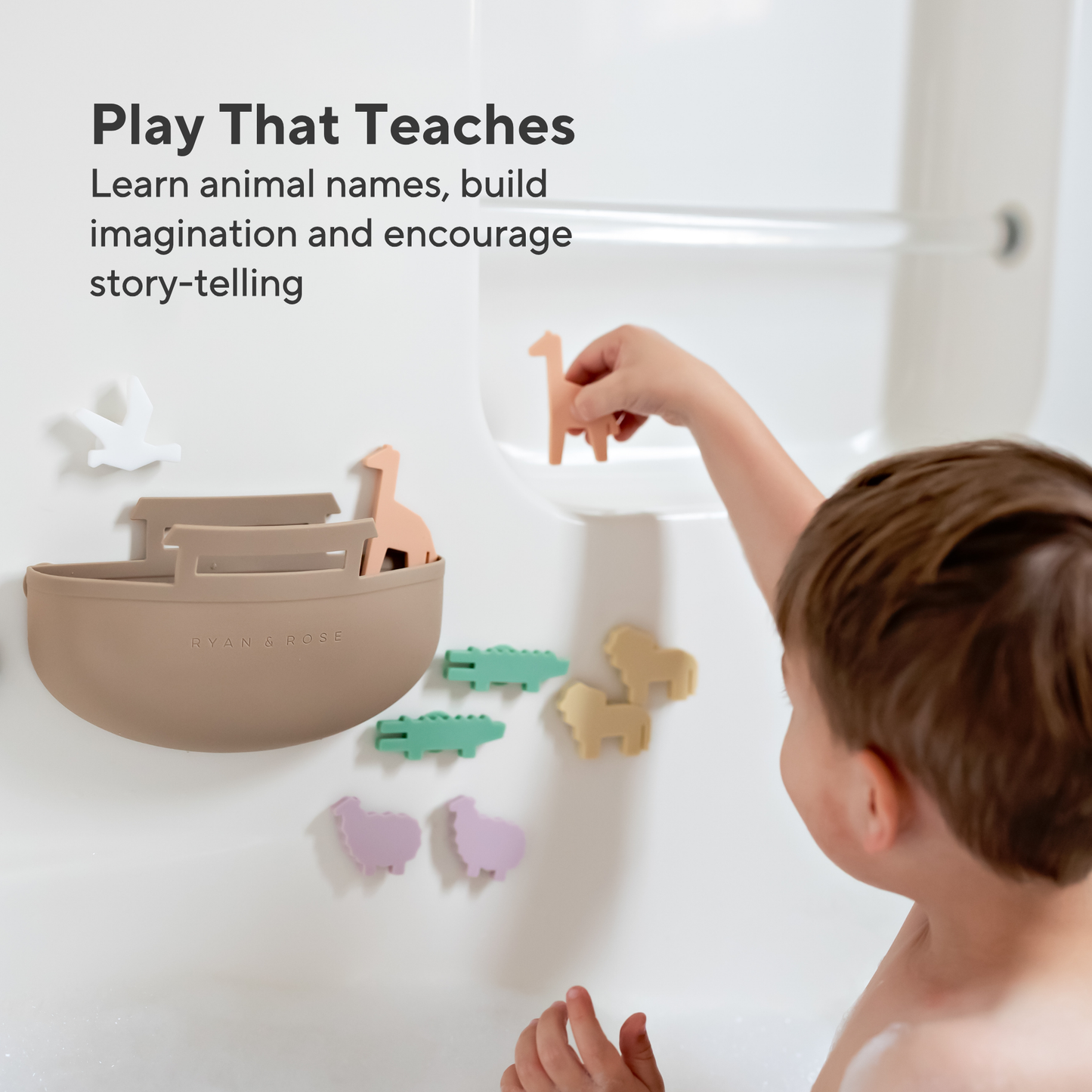 Ryan & Rose - Noah’s Ark Suction Toy