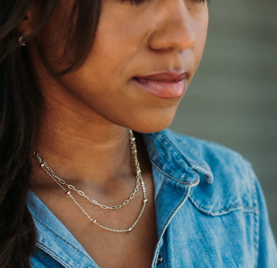 Splendid Iris Double Appeal Necklace