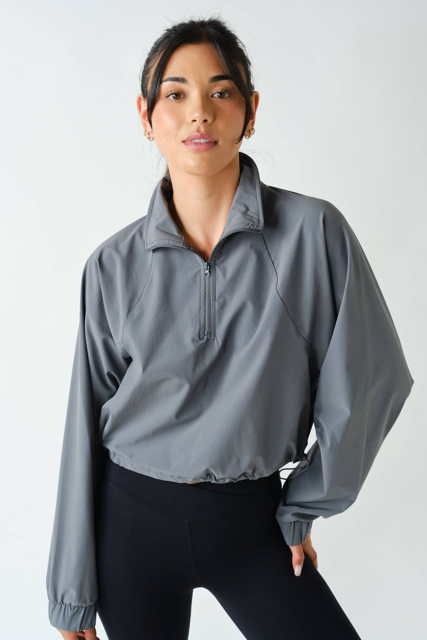 Mono B - Sculpt Half Zip Pullover