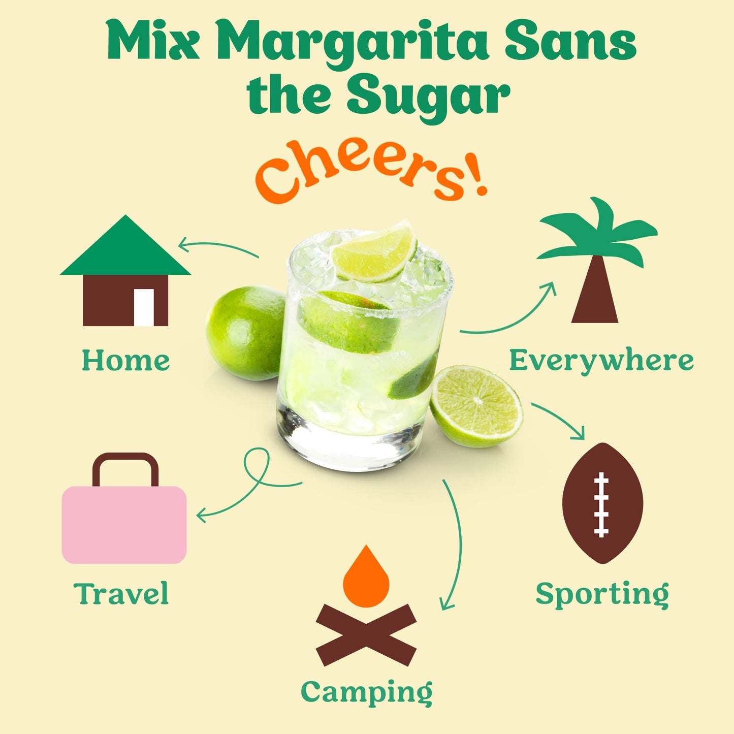 Craftmix - Skinny Margarita Cocktail / Mocktail Mixer