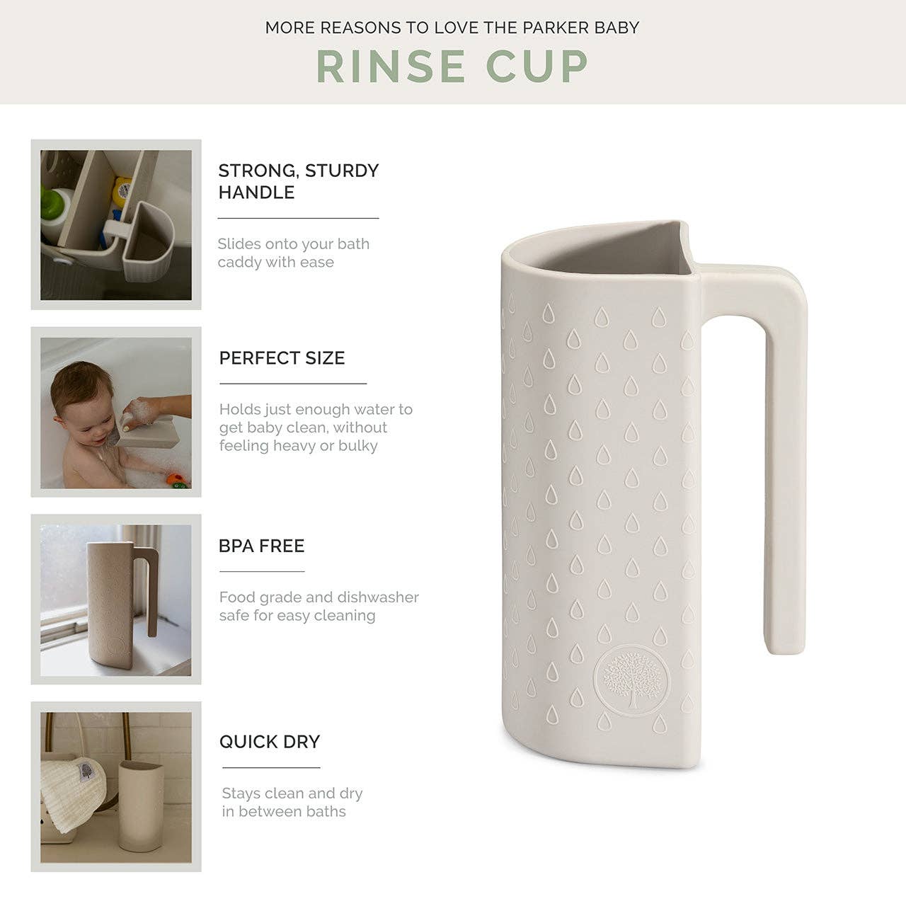 Parker Baby Co. - Silicone Rinse Cup