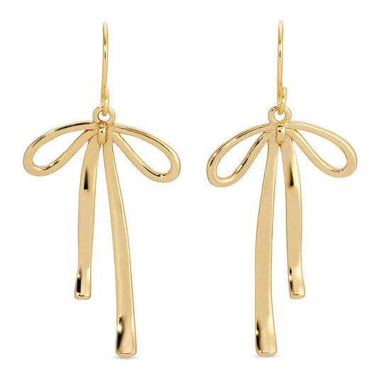 Splendid Iris Bow Earrings