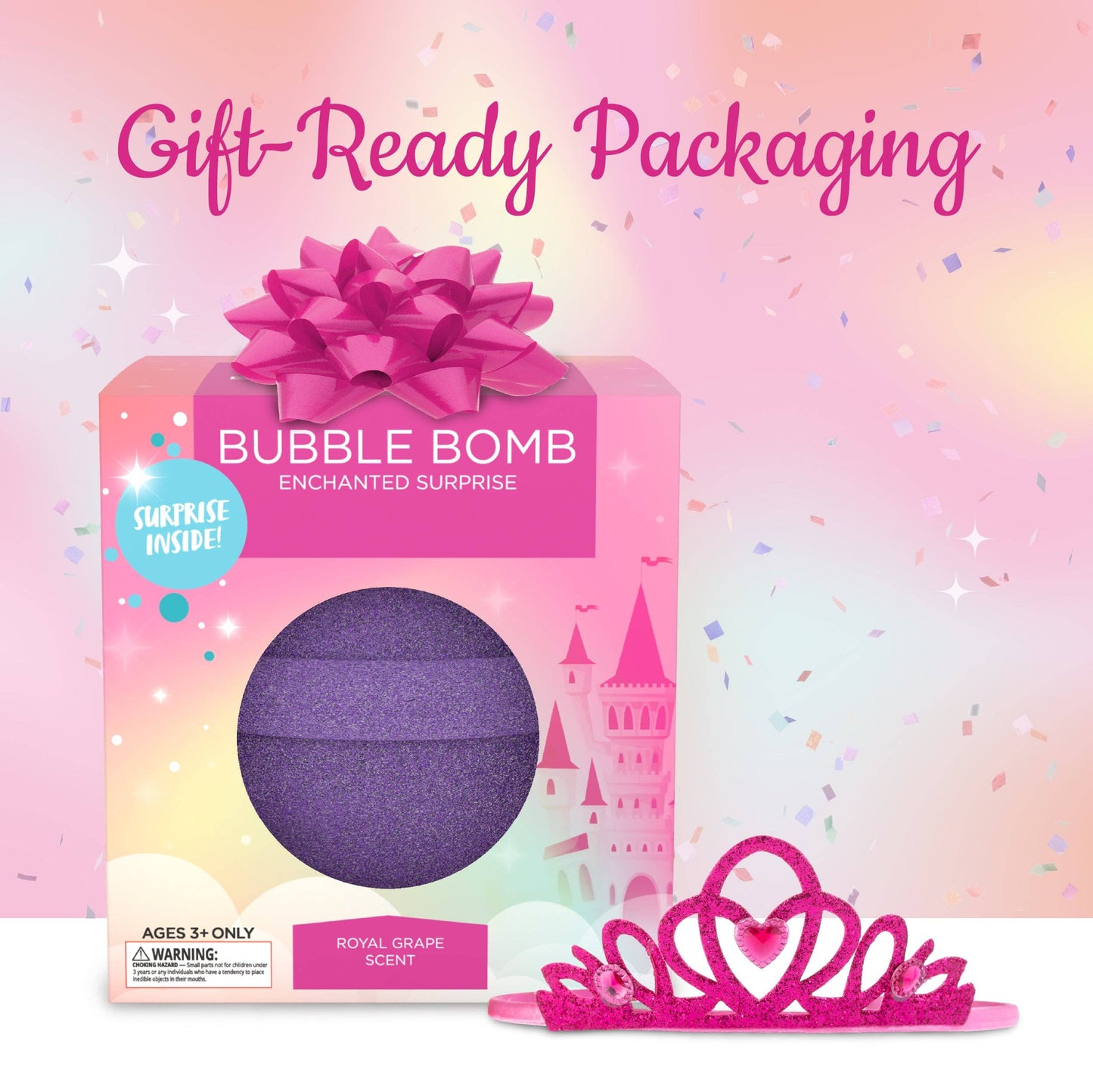 Two Sisters Spa - Enchanted Bath Bomb for Girls (1 Pack)