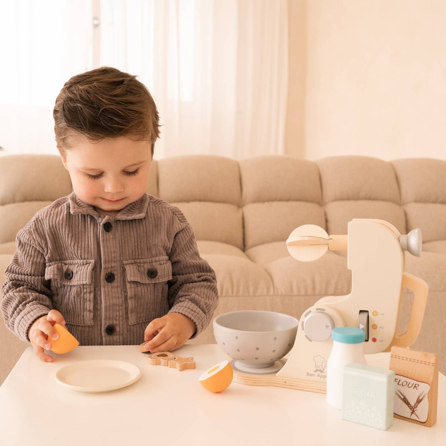 New Classic Toys-White Mixer Set