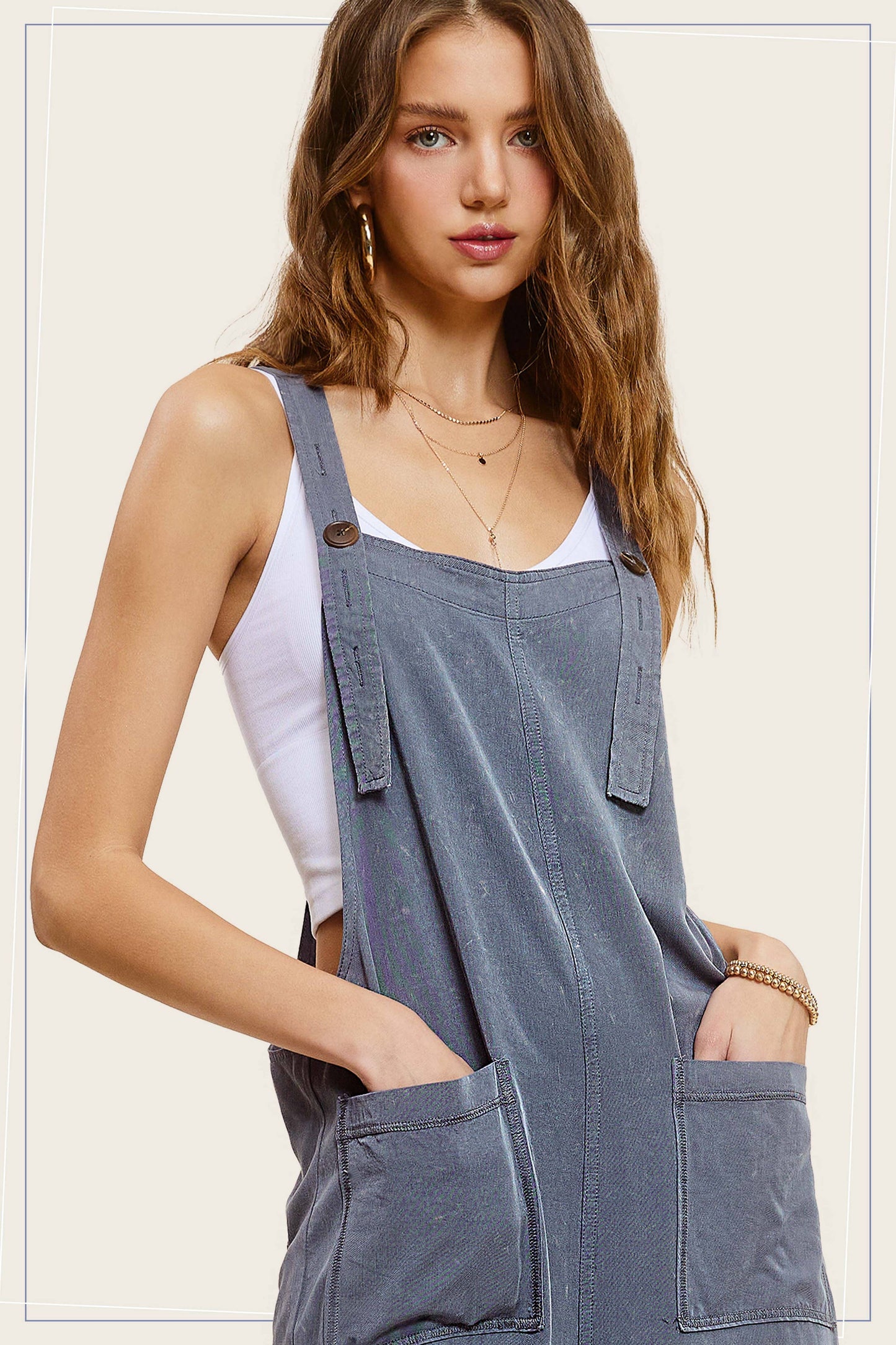 Mineral Washed Jumpsuit