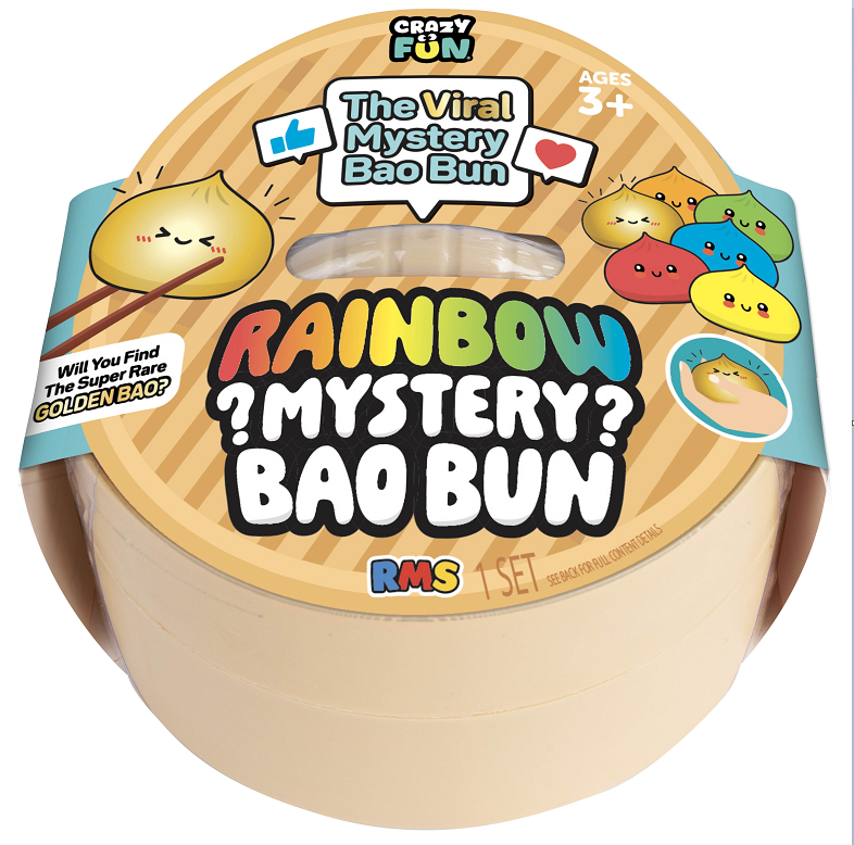 Showcase - Rainbow Dumpling Squishy Mystery Bao Bun Fidget Toy