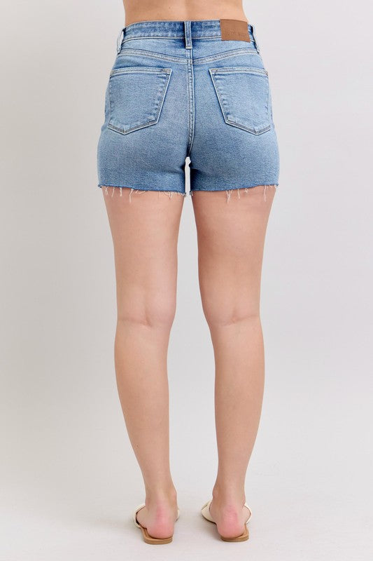 Judy Blue Distressed Shorts