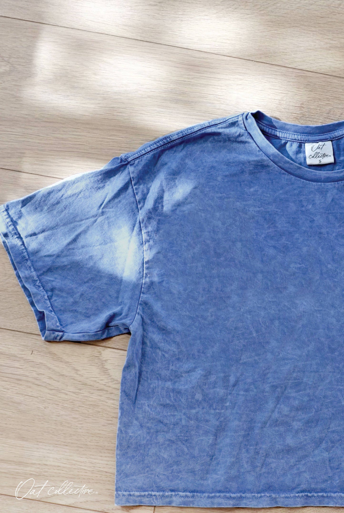 Oat Collective Cropped Mineral Top