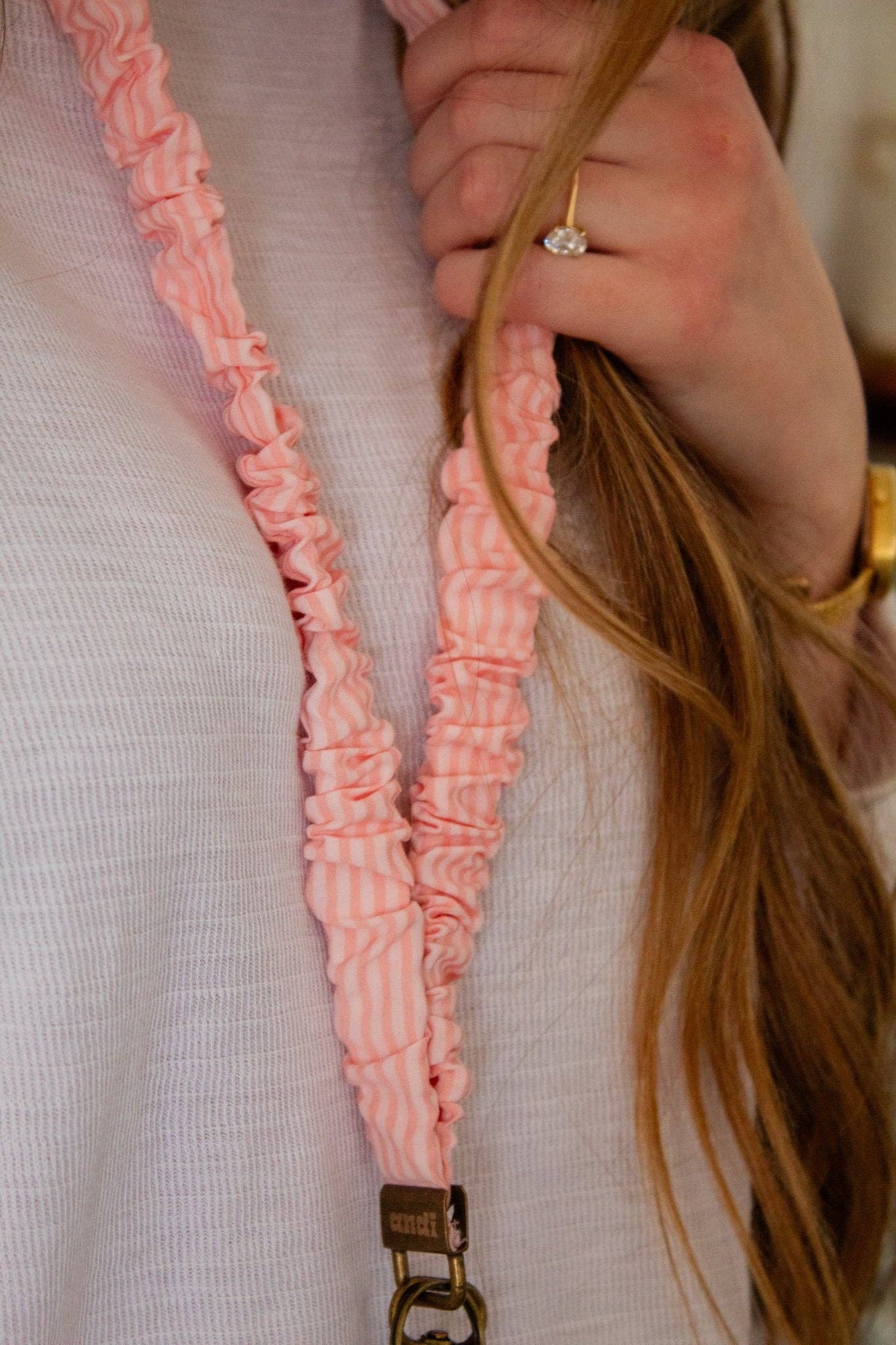 Shop Andi - Lovely Stripes Lanyard