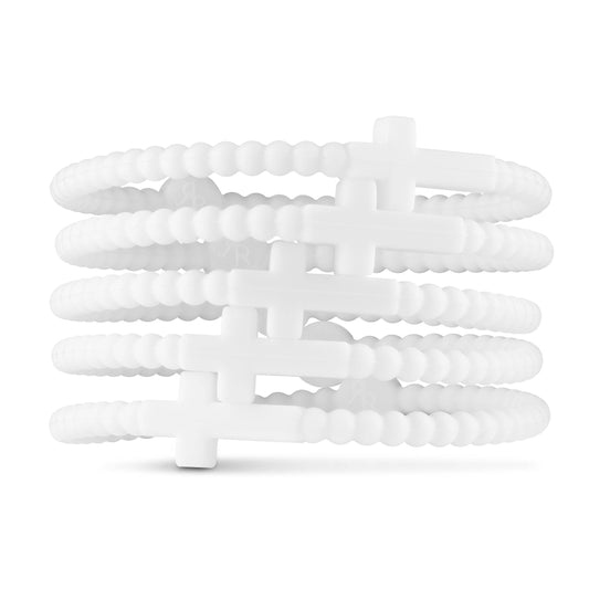 Ryan & Rose - Jesus Bracelets (silicone cross bracelets)
