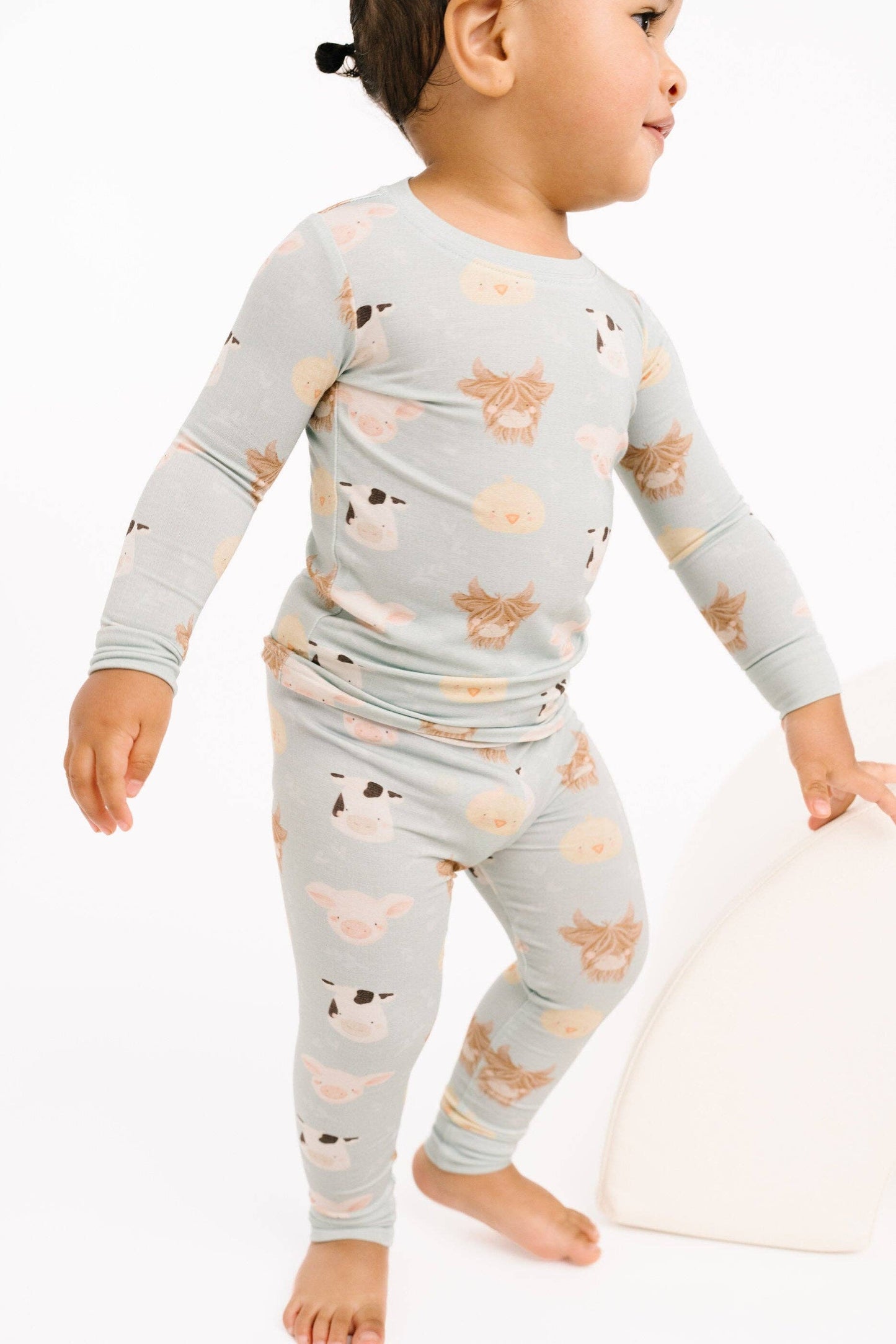 Little One Shop - Happy Farm Bamboo Set