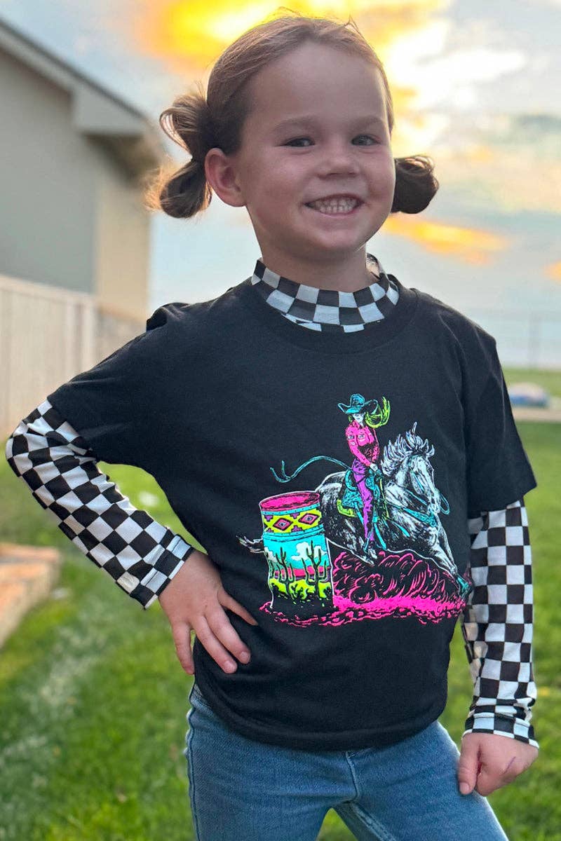 Mini Youth Checkered Mesh