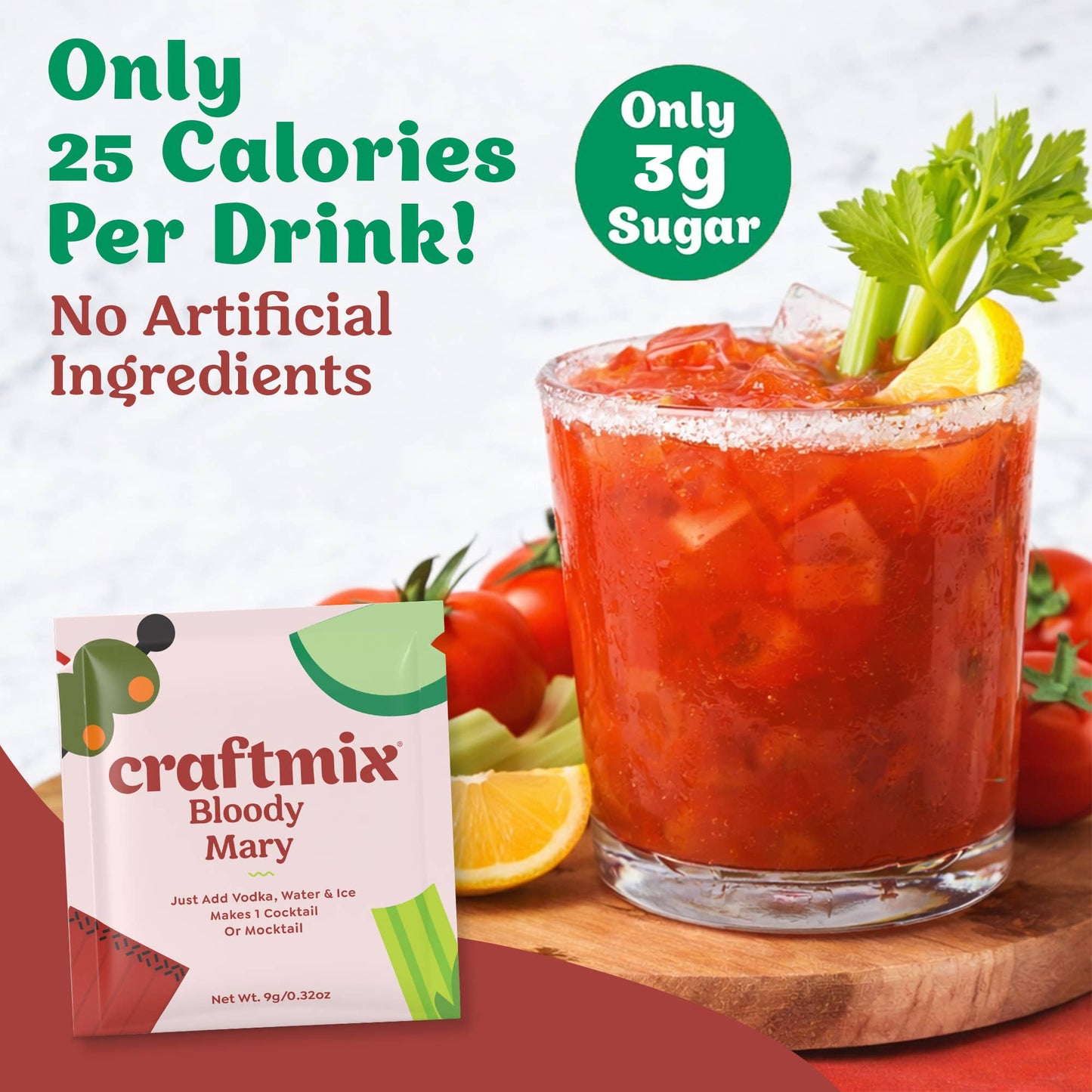 Craftmix - Bloody Mary Cocktail/Mocktail Mixer