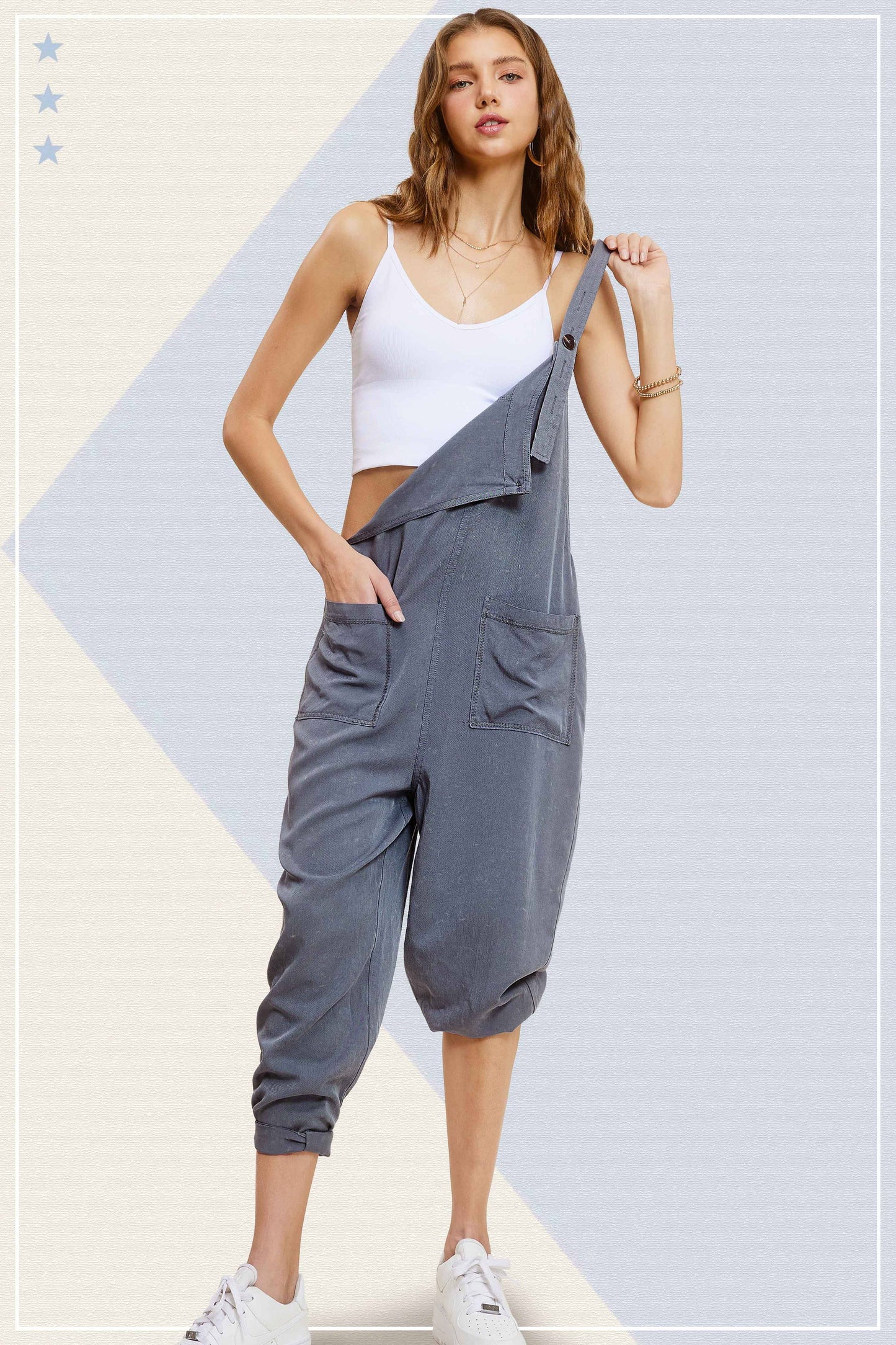 Mineral Washed Jumpsuit
