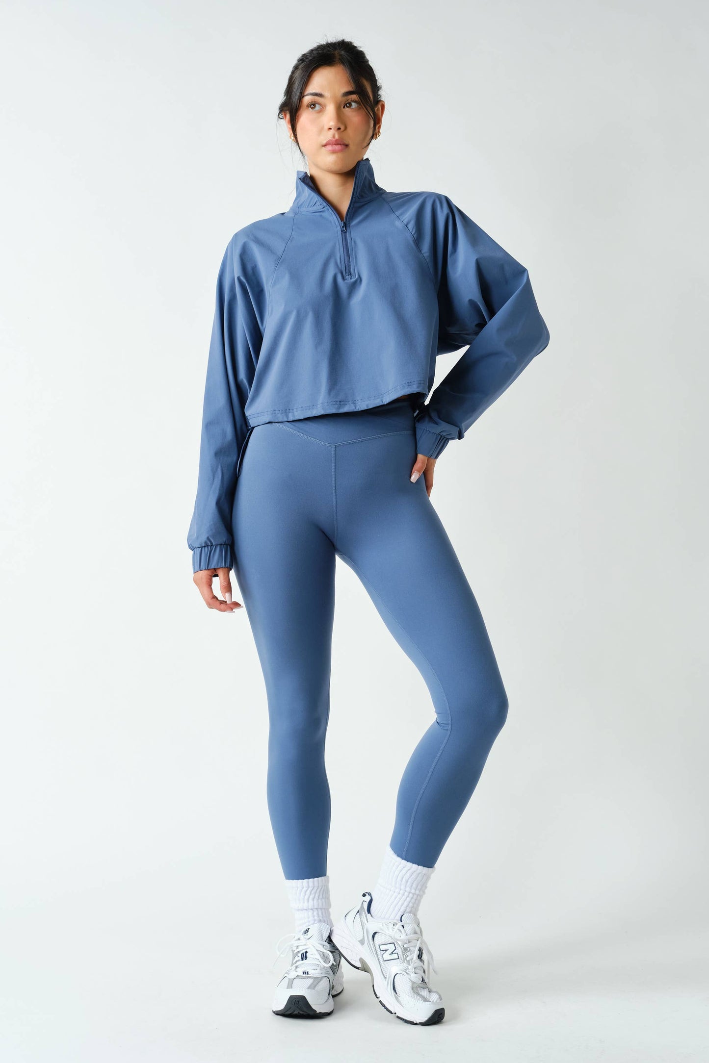 Mono B - Sculpt Half Zip Pullover
