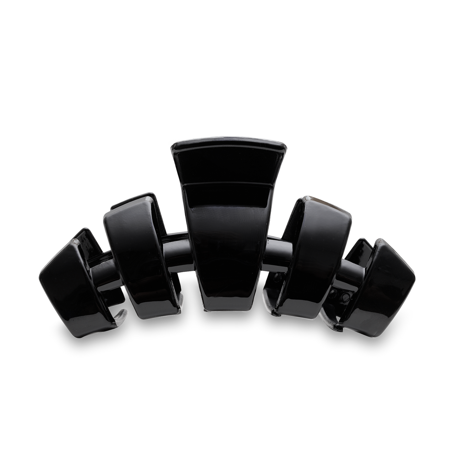 TELETIES  Classic Clip Large Jet Black