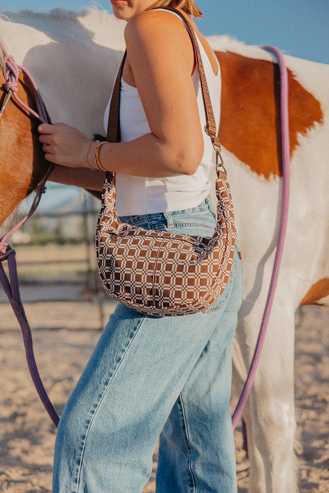 Brixley Bags - Mesa Crescent Bag