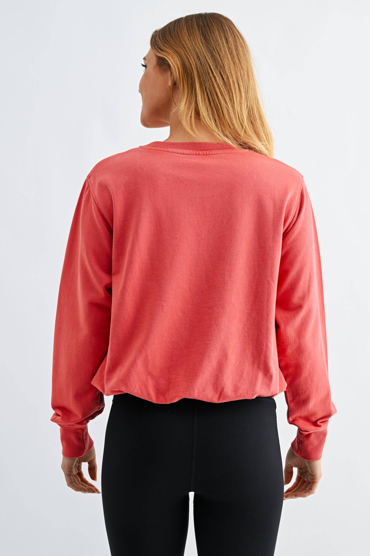 Mono B - Mineral Cloud Bubble Hem Pullover