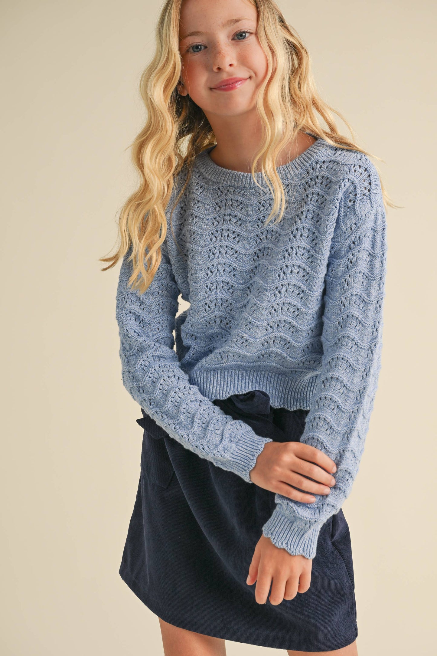 Girls Knitwear Pullover