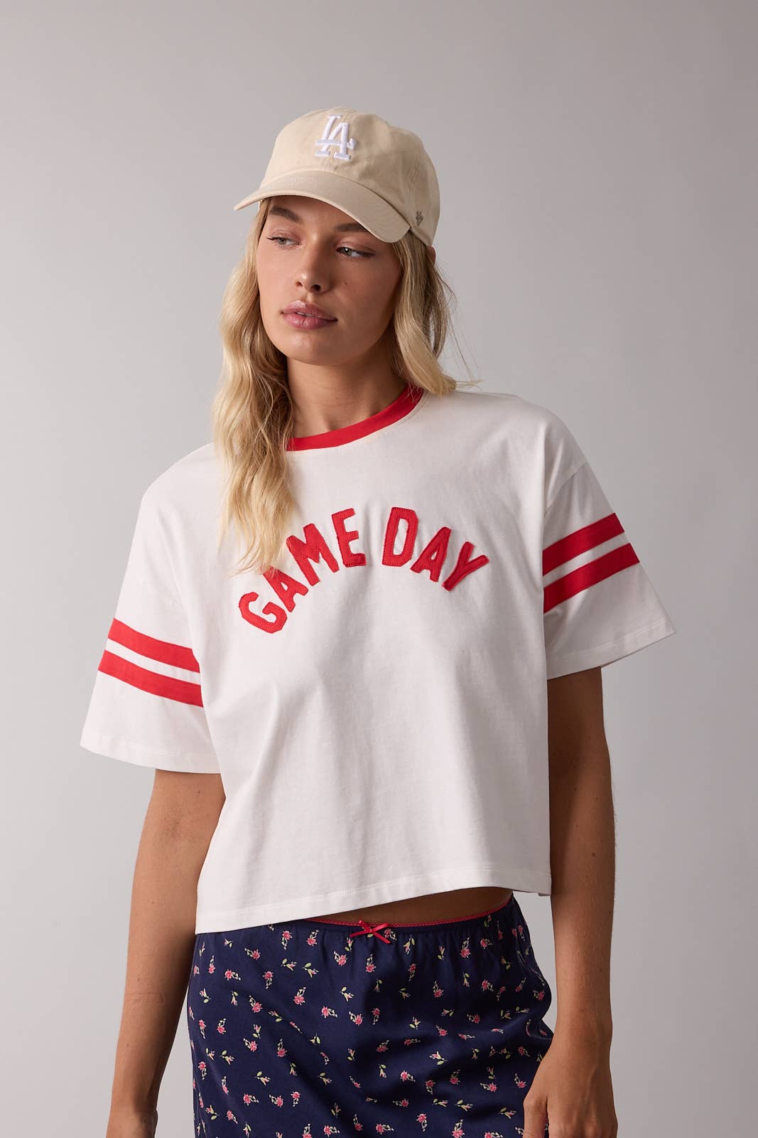 Wishlist Game Day Contrast Top