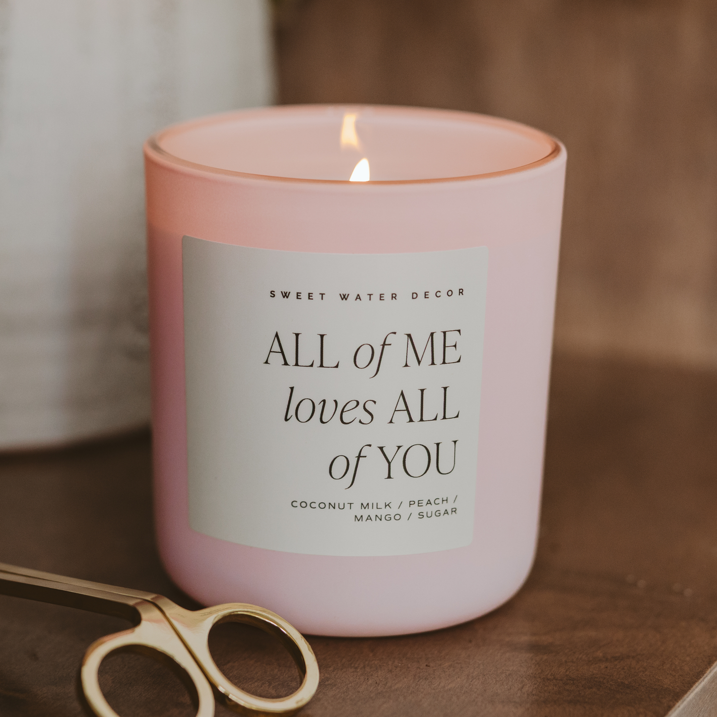 All of Me Loves All of You-Soy Candle