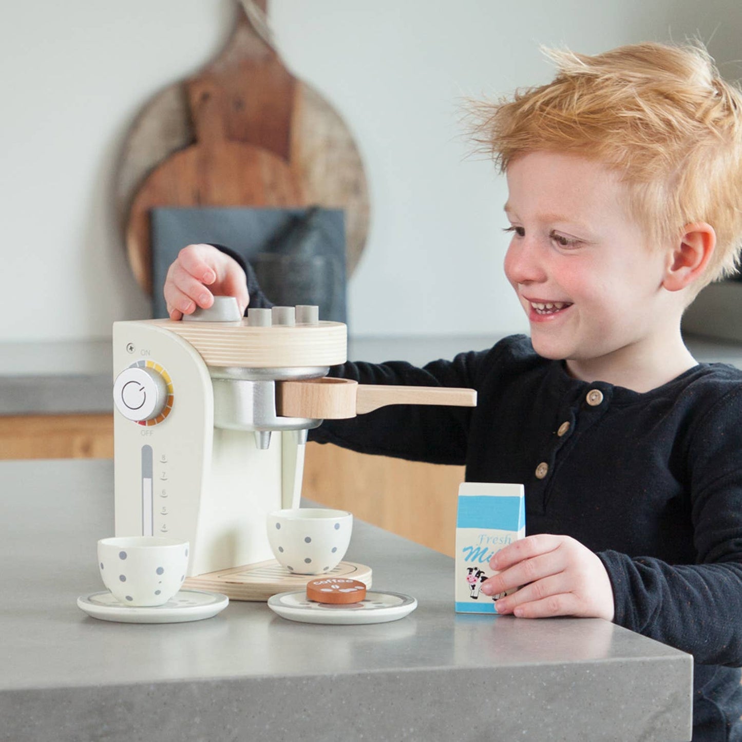 New Classic Toys-White Coffee Machine